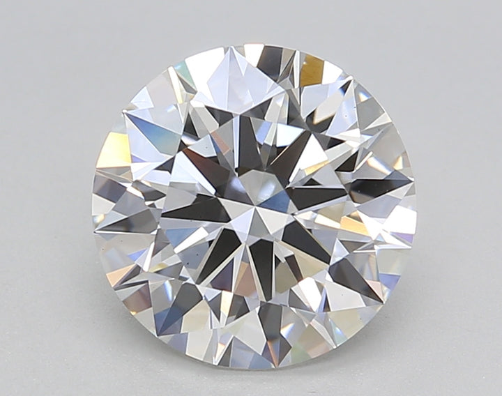 2.82 Carat Round Lab-Grown Diamond, GIA Certified, F Color, VS1 Clarity