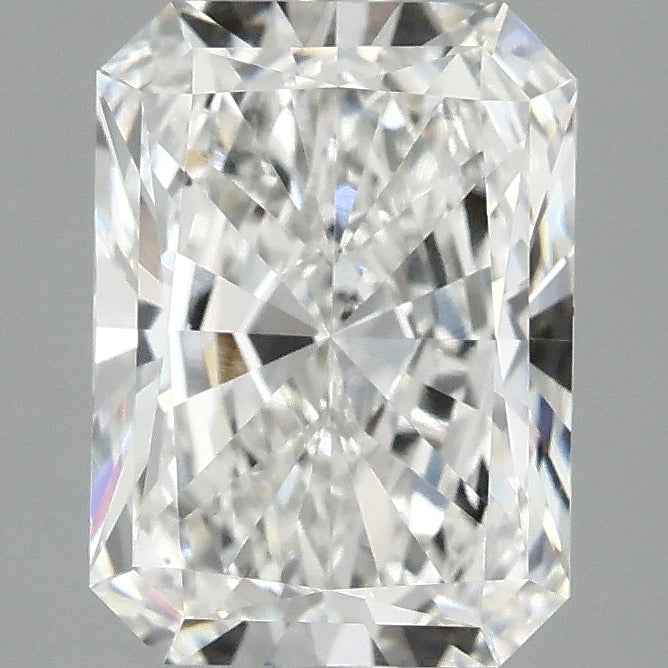 2.82 Carat Radiant Cut Lab Grown Diamond VVS2 F