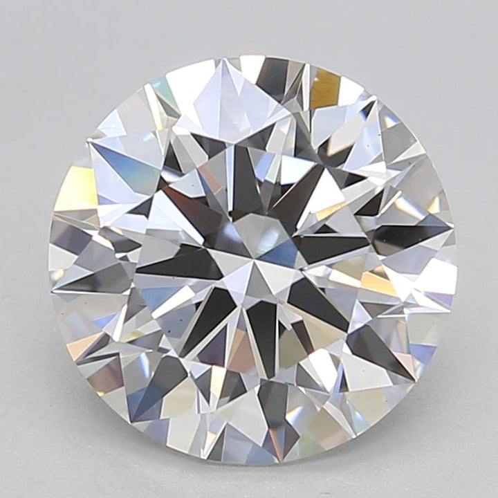 2.82 Carat Round Lab Grown Diamond VS1 F