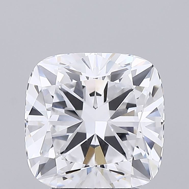 2.84 Carat Cushion Cut Lab Grown Diamond VVS1 D