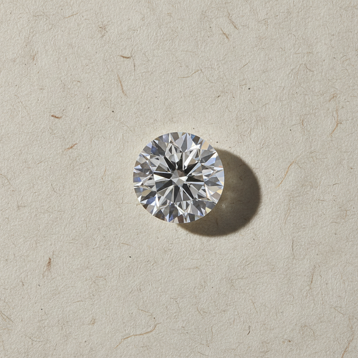 2.84 Carat Round G VS2 CVD Lab Grown Diamond Ideal Cut IGI Certified
