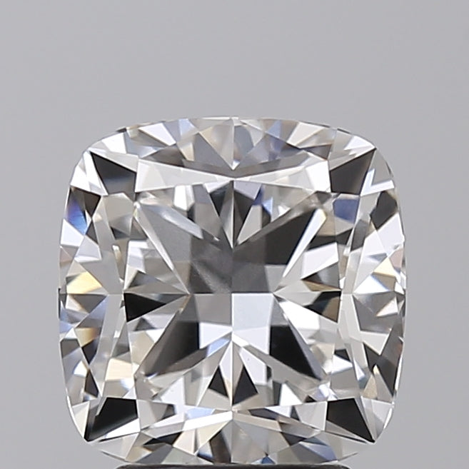 2.87 Carat Cushion Cut Lab Grown Diamond VVS2 G
