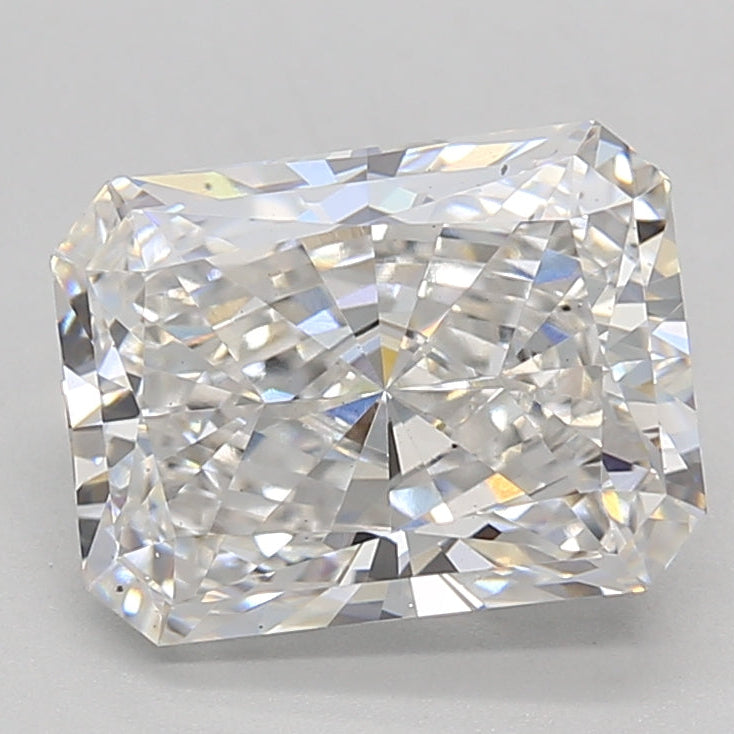 2.89 Carat Radiant Cut Lab Grown Diamond VS2 F
