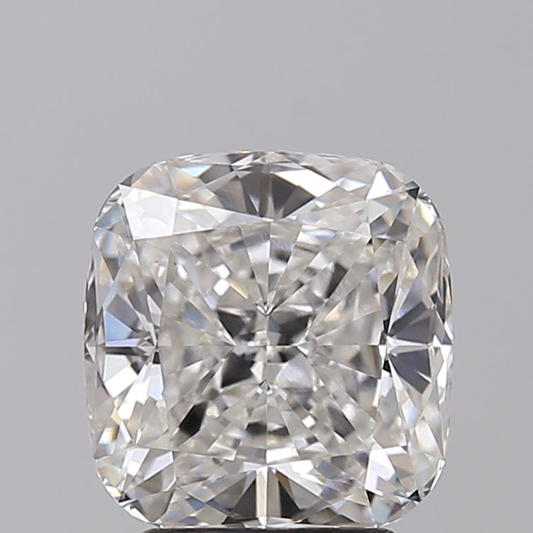 2,90 Karat kissengeschliffener, im Labor gezüchteter Diamant VS1 G