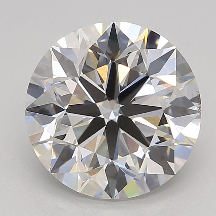 2.90 Carat Round Lab Grown Diamond VS2 H