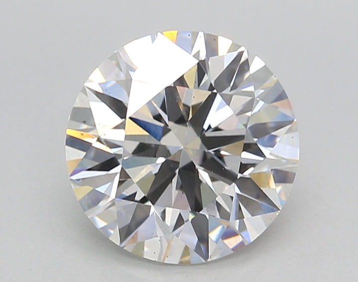 2.91 Carat Round Lab-Grown Diamond, IGI Certified, G Color, VS2 Clarity