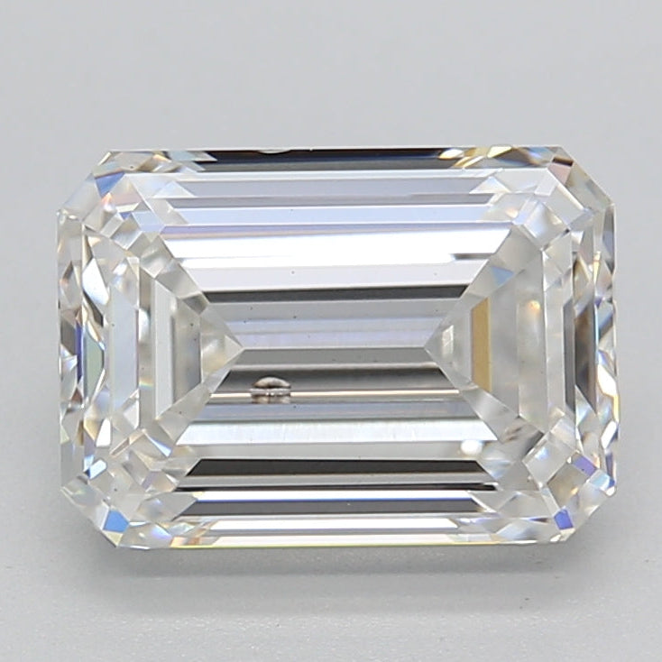2.91 Carat Emerald Lab Grown Diamond SI1 G