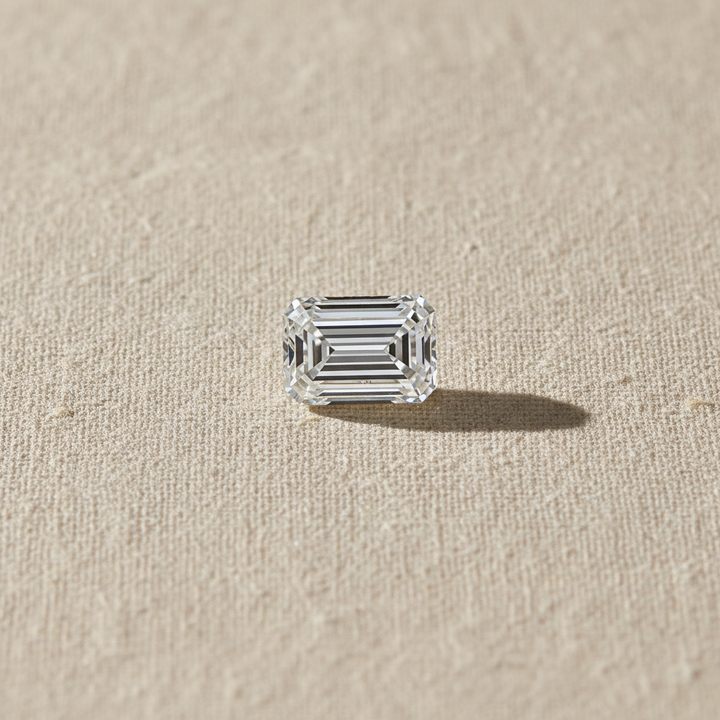 2.91 Carat Emerald Lab Grown Diamond, SI1/G