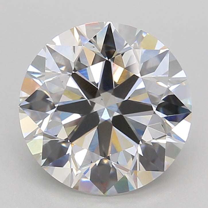 2.91 Carat Round Lab Grown Diamond VS1 F