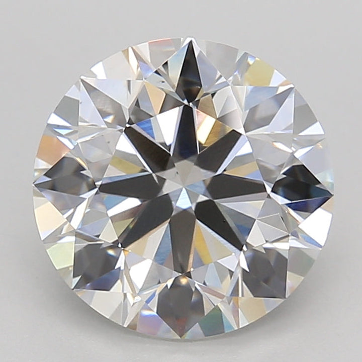 2.91 Carat Round Lab Grown Diamond VS1 F