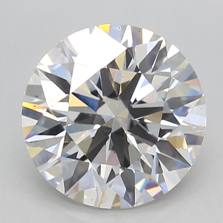 2.91 Carat Round Lab Grown Diamond VS2 G