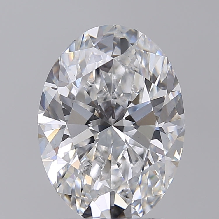 2.93 Carat Oval Cut Lab Grown Diamond VS1 E