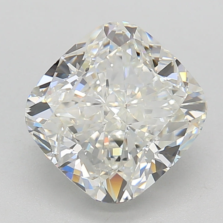 2.95 Carat Cushion Cut Lab Grown Diamond VS2 G