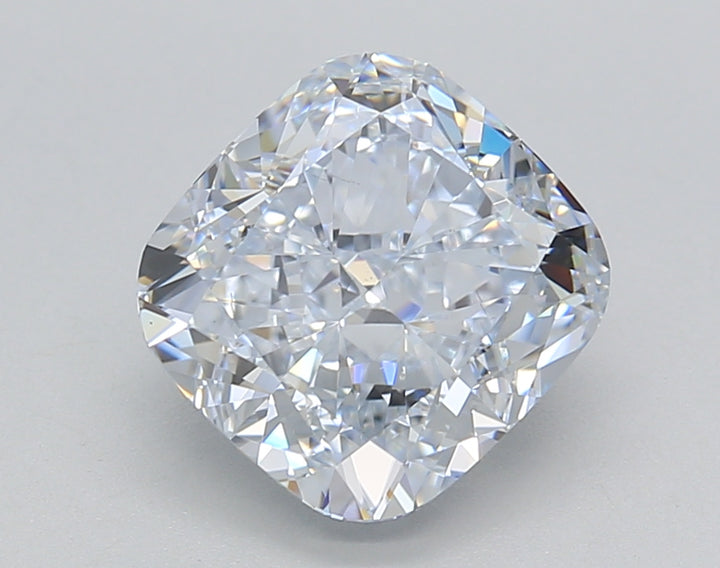 2.95 ct HPHT Cushion Cut Lab-Grown Diamond, F Color, VS1 Clarity