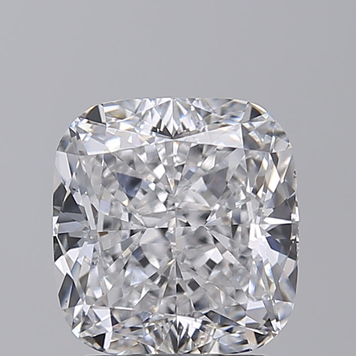 2.96 Carat Cushion Cut Lab Grown Diamond VS2 E