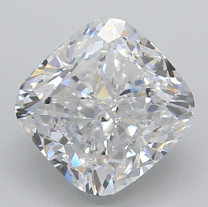 2.97 Carat Cushion Cut Lab Grown Diamond VS1 D