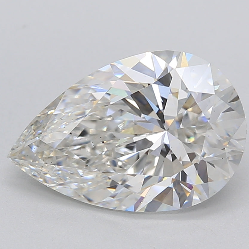 2.97 Carat Pear Lab Grown Diamond VS2 F