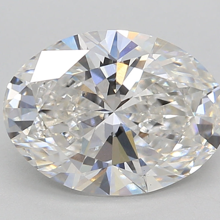 2.98 Carat Cut Oval Lab Grown Diamond VS1 F