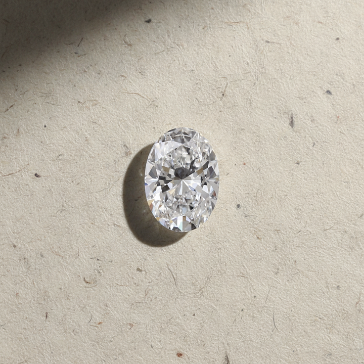 2,98 karaat ovaal geslepen laboratoriumdiamant, VS1/E