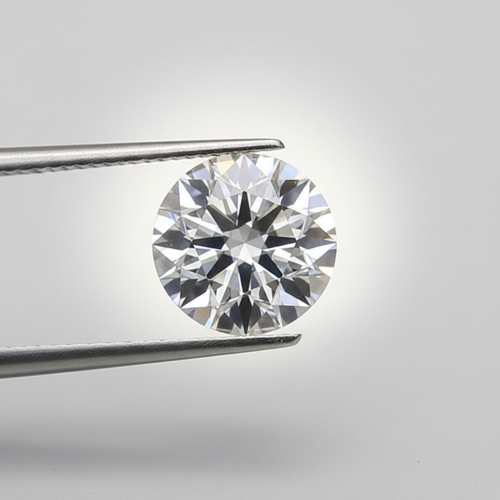 IGI Certified 2.90 Ct G Color VS1 Round CVD Lab Grown Diamond