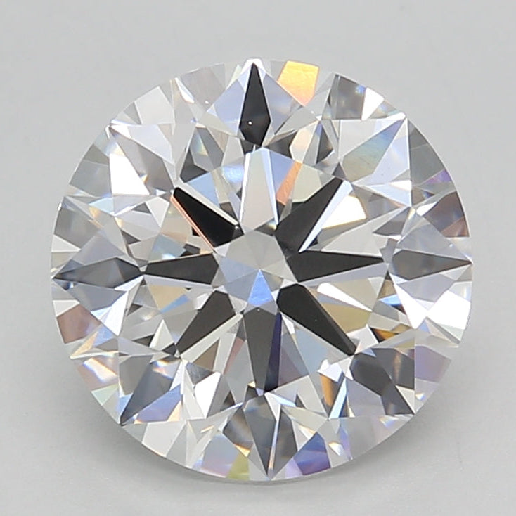 2.9 Carat Round Lab Grown Diamond VVS2 E
