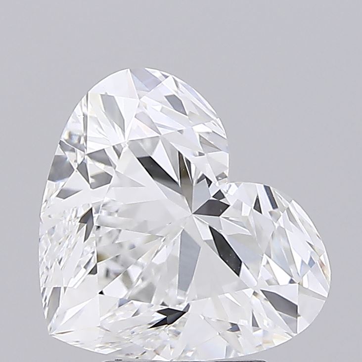4.01 Carat Heart Cut Lab Grown Diamond, VS1/D