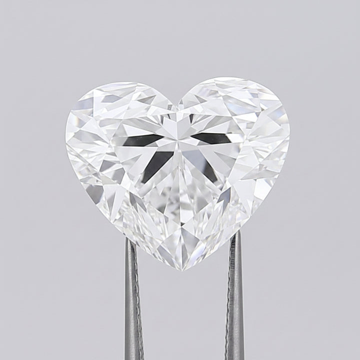 4.01 Carat Heart Cut Lab Grown Diamond, VS1/D