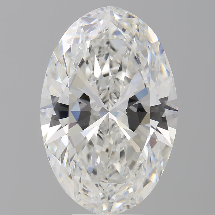 8,08 karaat ovale laboratorium-gegroeide diamant VS1F