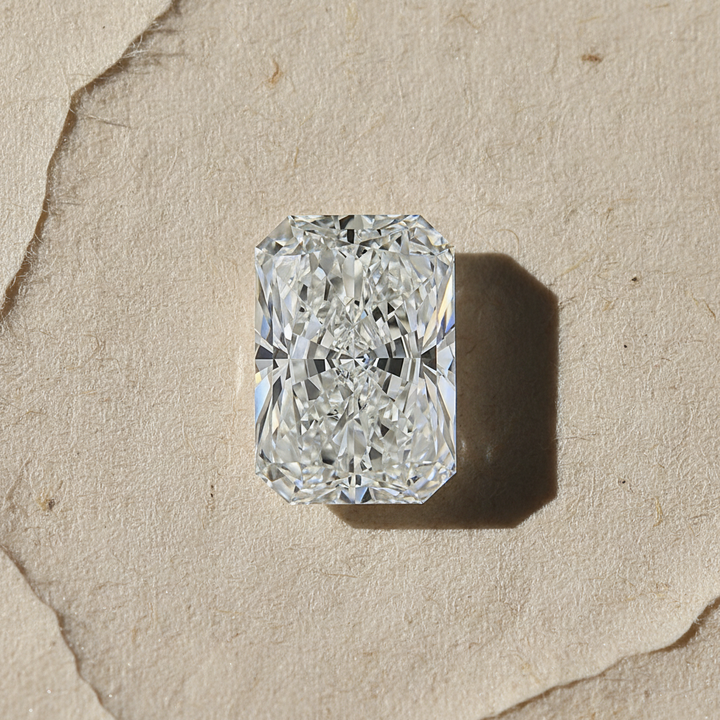 3,07 karaat stralend geslepen laboratoriumdiamant, VVS1/D