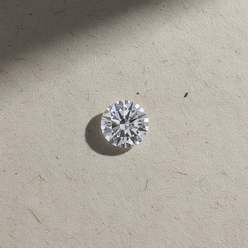 5.02 Carat Round Brilliant D VVS1 CVD Lab Grown Diamond Ideal Cut IGI Certified