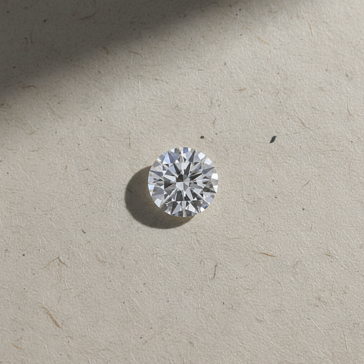 5.02 Carat Round Brilliant D VVS1 CVD Lab Grown Diamond Ideal Cut IGI Certified