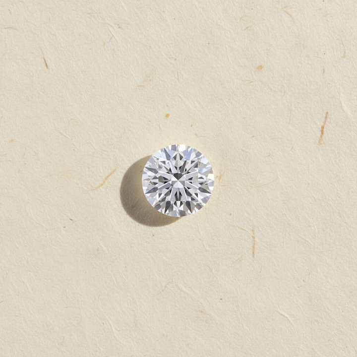 3.02 Carat Round D VVS1 Lab Grown Diamond Excellent Cut IGI Certified