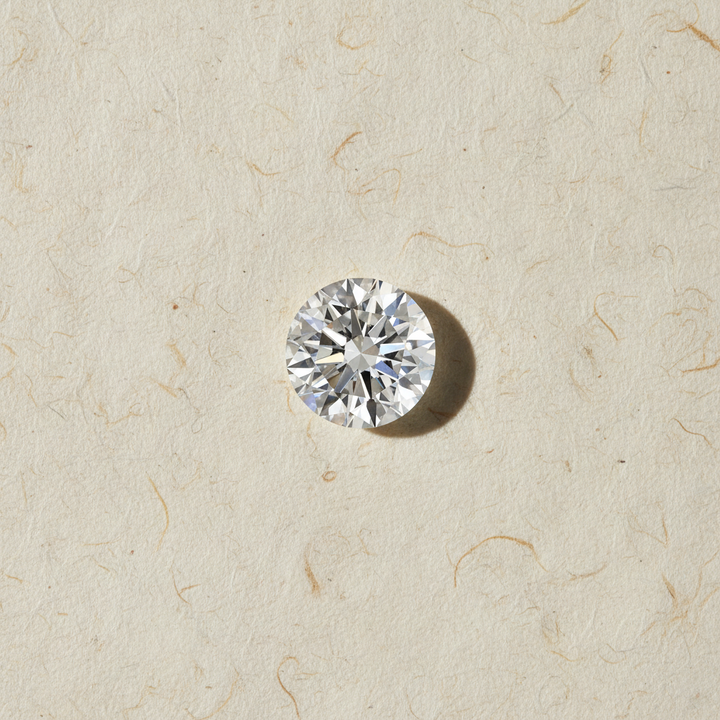 3.02 Carat Round E VS1 Lab Grown Diamond Excellent Cut IGI Certified