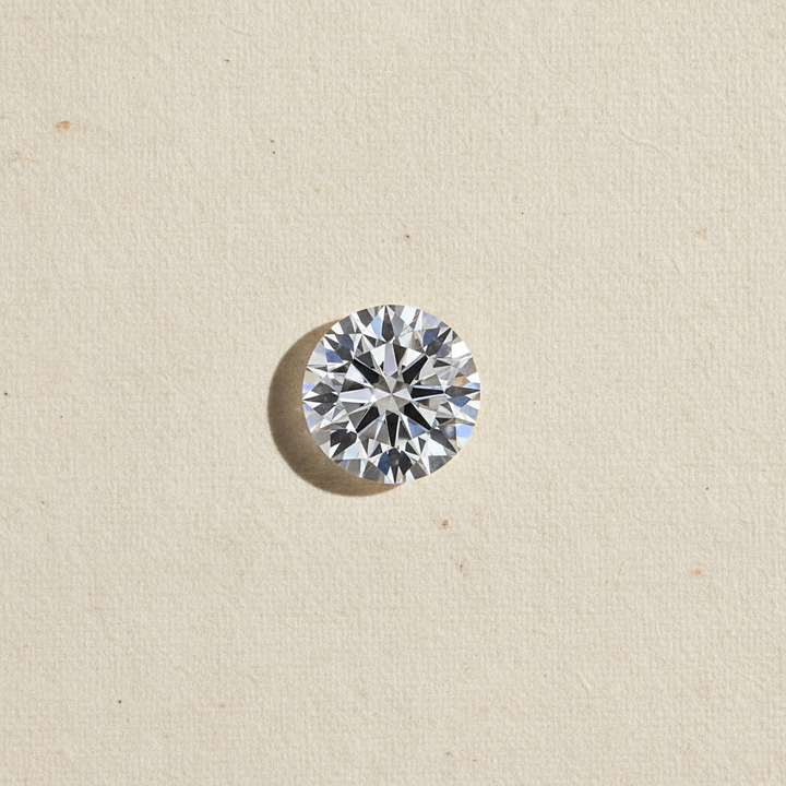 3.02 Carat Round E VS2 Lab Grown Diamond Excellent Cut IGI Certified