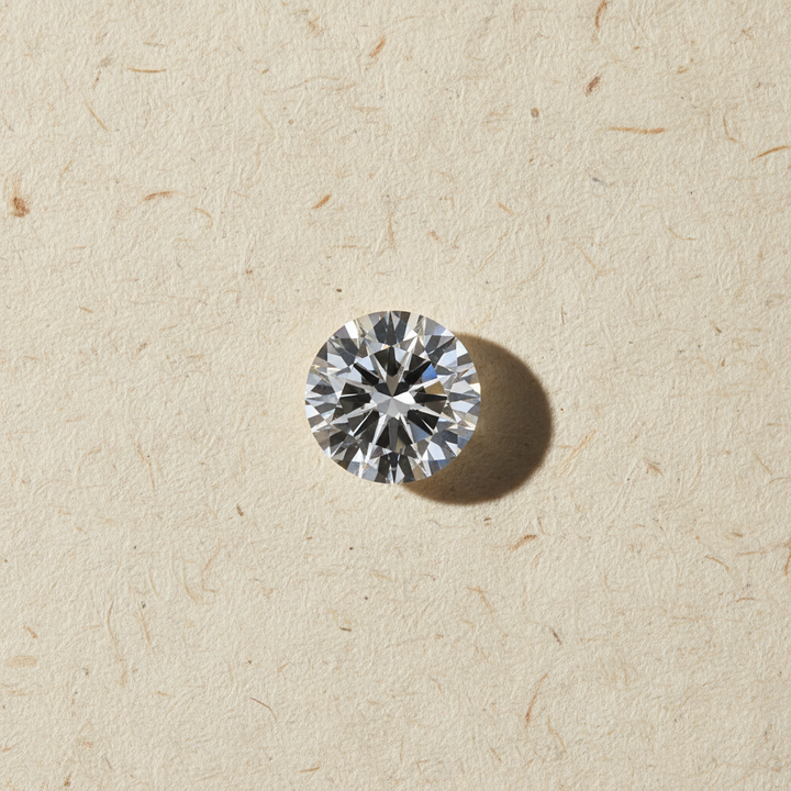 3.16 Carat Round D VS2 Lab Grown Diamond Excellent Cut IGI Certified