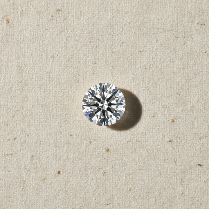 3.17 Carat Round D VS2 Lab Grown Diamond Ideal Cut IGI Certified