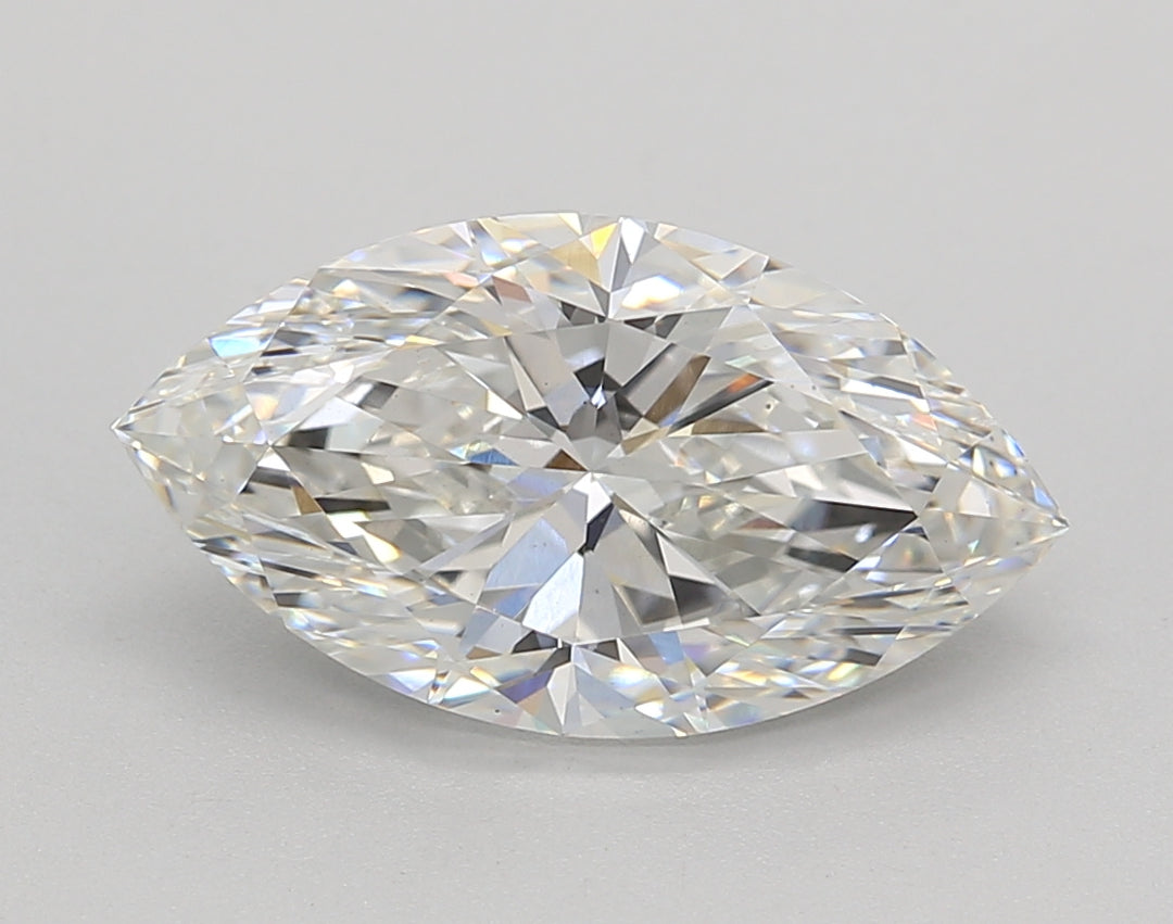3.00 CT Marquise Cut Lab Grown Diamond - G Color, VS1 Clarity, IGI Certified