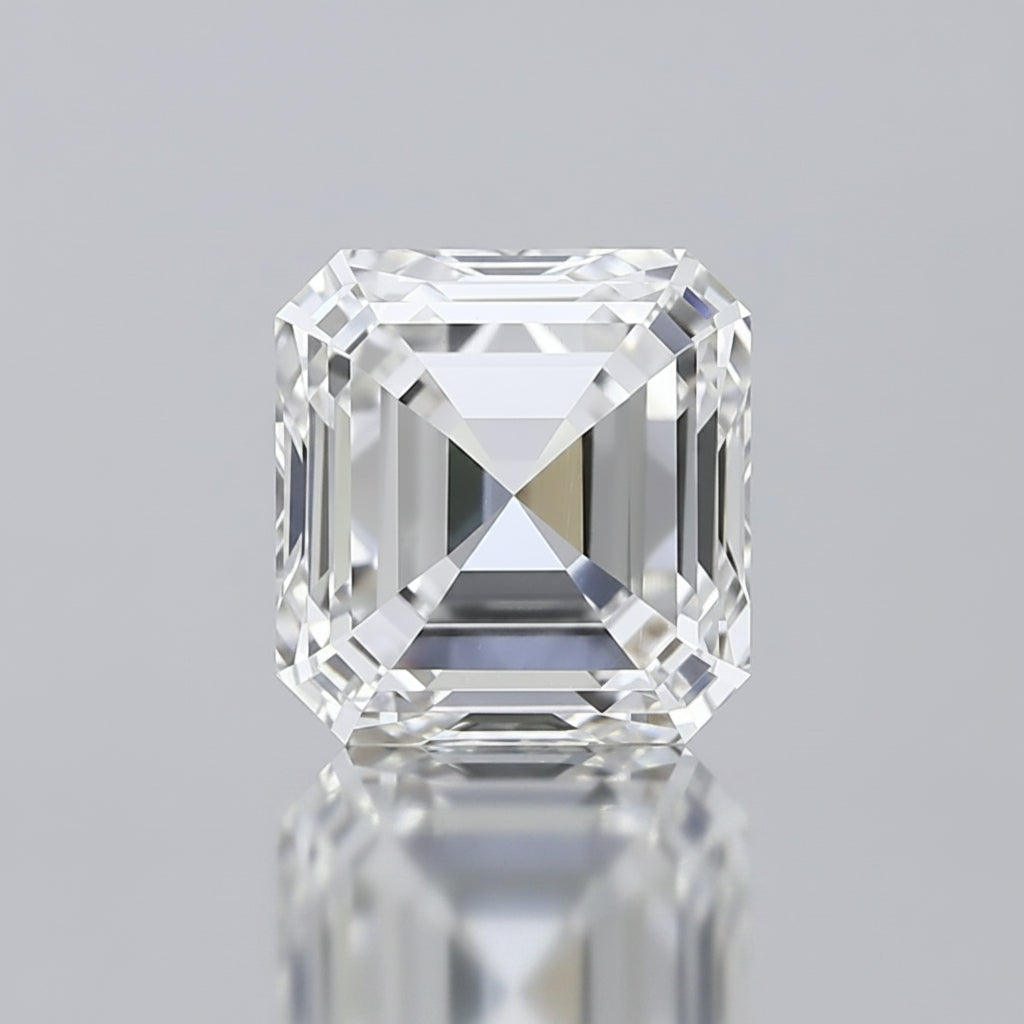 3.00 Carat Asscher Lab Grown Diamond, VS1/F