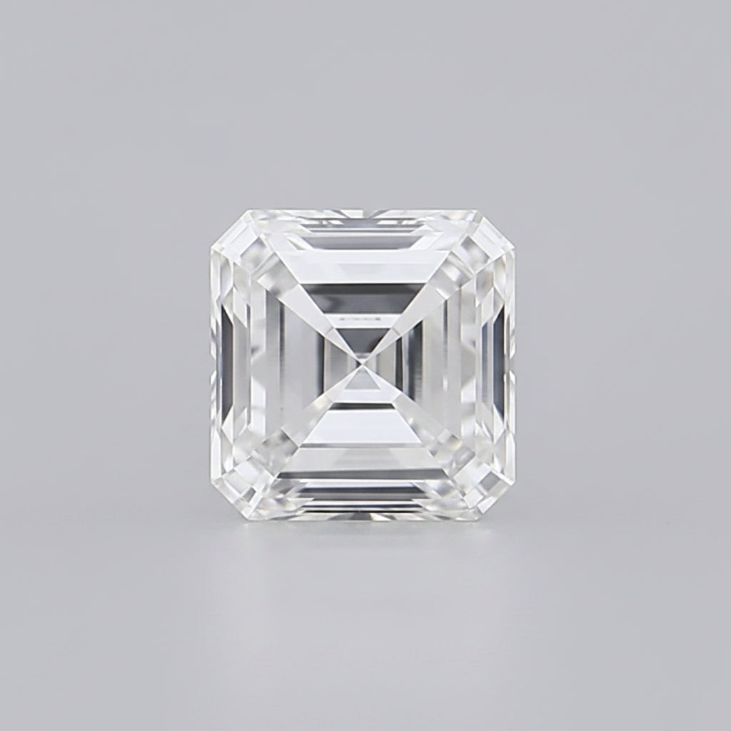 Diamant cultivé en laboratoire Asscher de 3,00 carats, VVS2/D