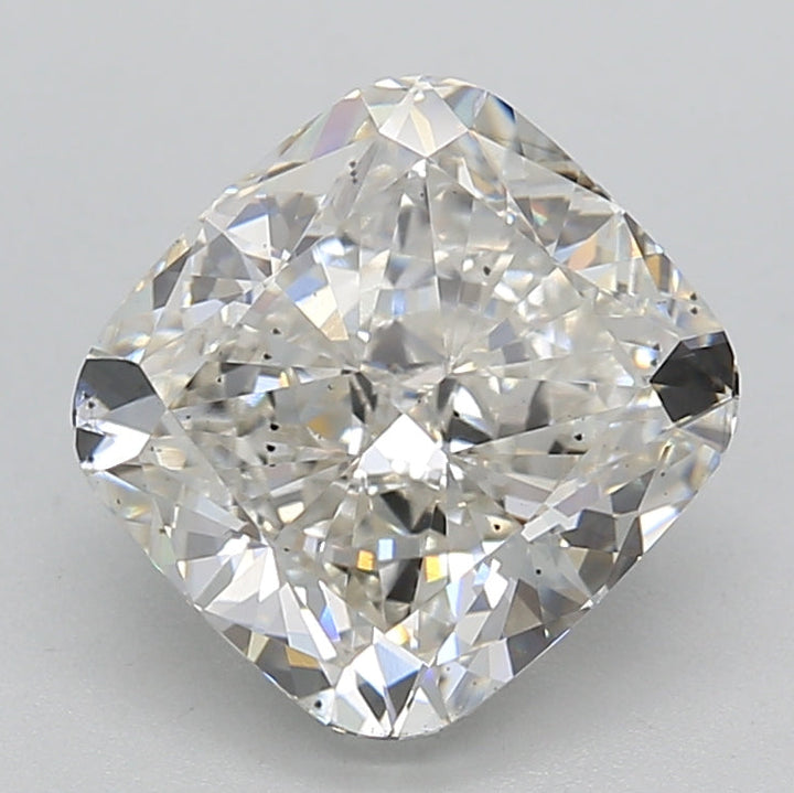 3.00 Carat Cushion Cut Lab Grown Diamond SI1 H