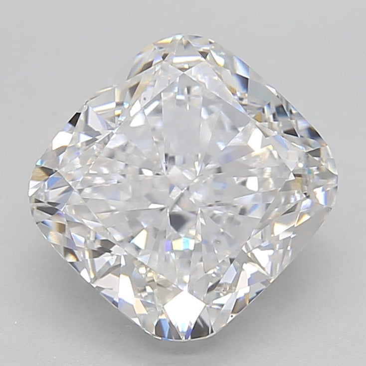 3.00 Carat Cushion Cut Lab Grown Diamond VS2 E