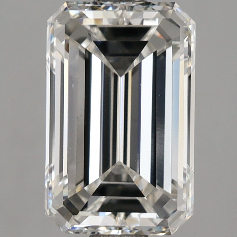 3,00 Karat Lab-Grown-Diamant im Smaragdschliff VS2 F