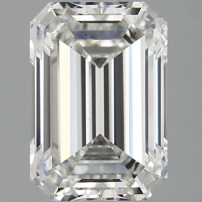 3.00 Carat Emerald Lab Grown Diamond VS1 F