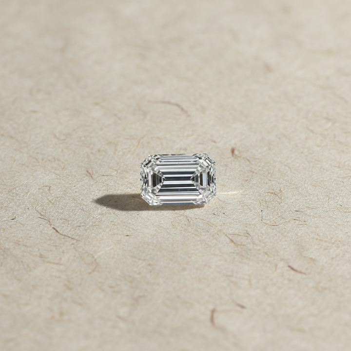 3,00 Karat Smaragd im Labor gezüchteter Diamant, VS2/E