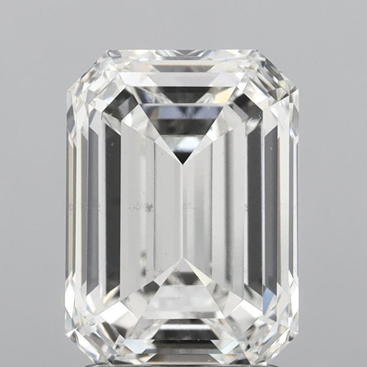 3.00 Carat Emerald Lab Grown Diamond VS2 F