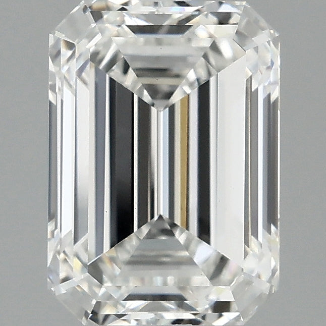 3.00 Carat Emerald Lab Grown Diamond VVS2 F