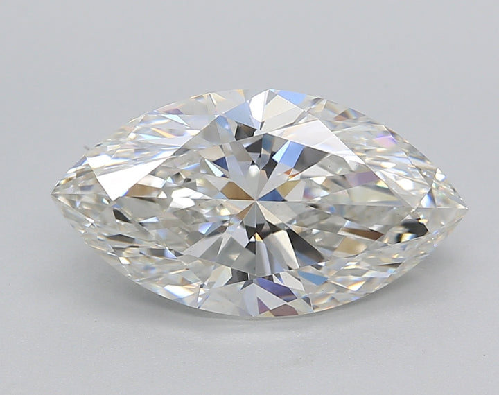 3,00 karaat marquise geslepen laboratorium-gegroeide diamant VS1 G