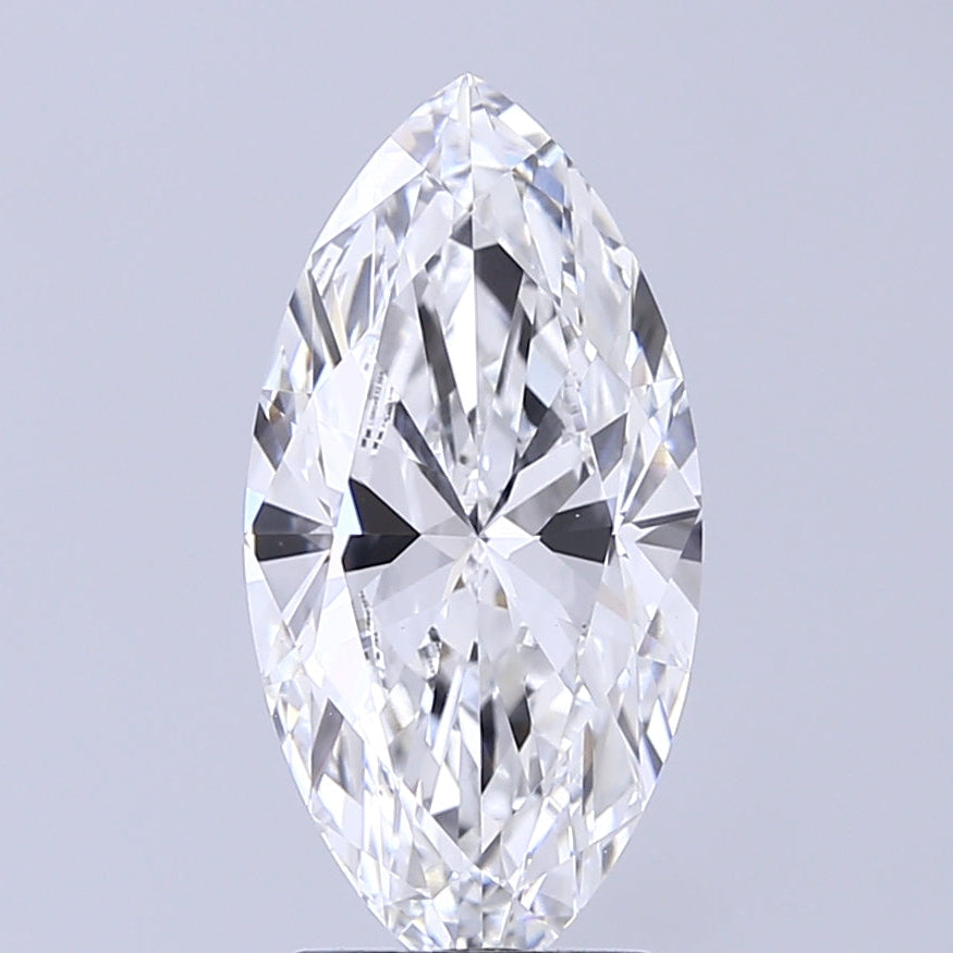 3.00 Carat Marquise Cut Lab Grown Diamond VVS2E