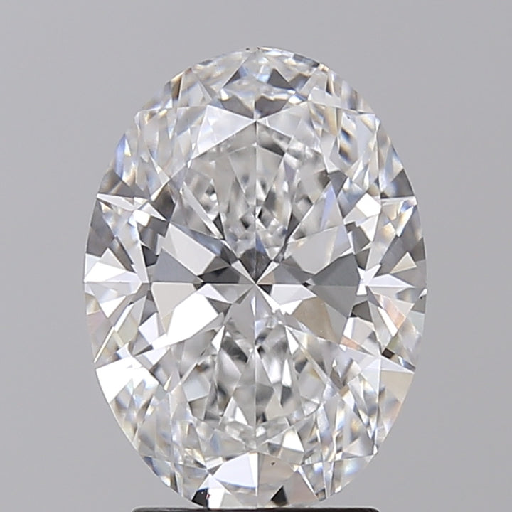 3.00 Carat Oval Cut Lab Grown Diamond VS1 D