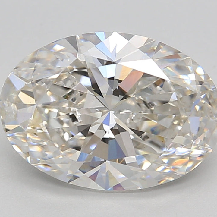3.00 Carat Oval Cut Lab Grown Diamond VS1 G